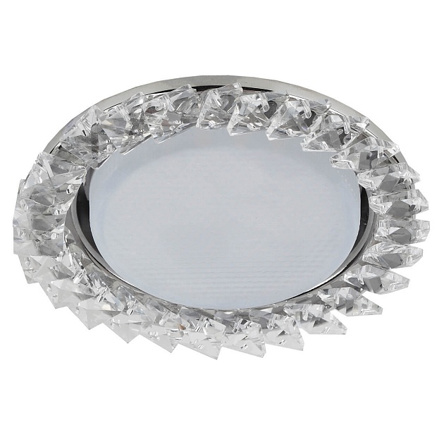 Встраиваемый светильник ЭРА GX53 DK86 CH/WH Б0020576 изображение 1 Встраиваемый светильник ЭРА GX53 DK86 CH/WH Б0020576 Фото № 1