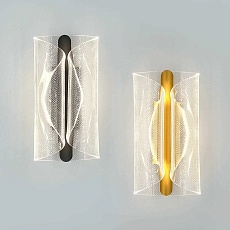 Настенный светильник LED4U L6344-01 GD 3