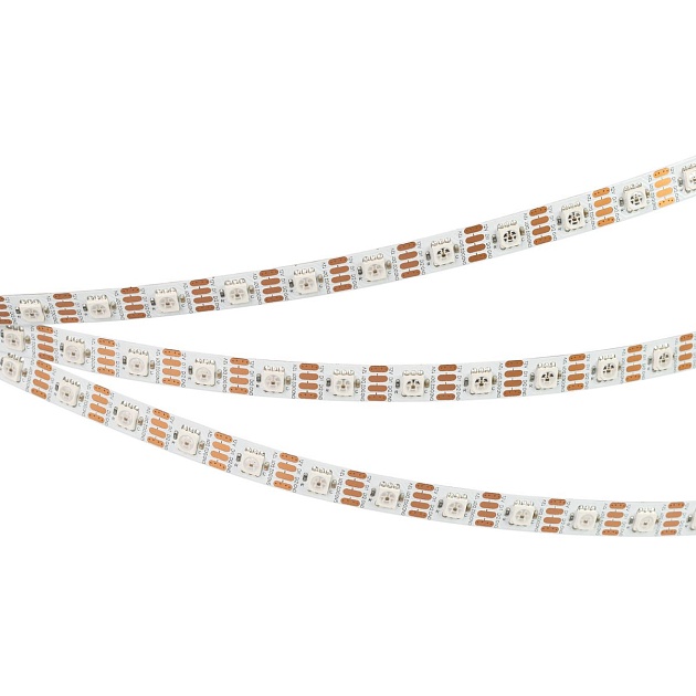 Светодиодная лента Arlight 9,3W/m 60LED/m 5060SMD разноцветная 5M SPI-B60-10mm 12V RGB-PX1-RAM 033437 Фото № 2