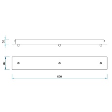 Потолочное основание Mantra Modular Light Florones 9465 2
