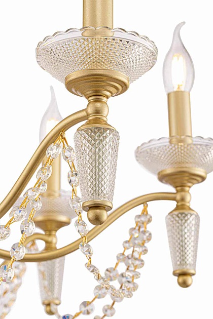 Подвесная люстра Freya Zoe FR2009PL-07G Фото № 7