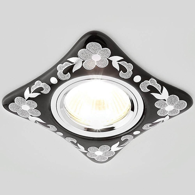 Встраиваемый светильник Ambrella light Desing D2065 BK/CH фото 2