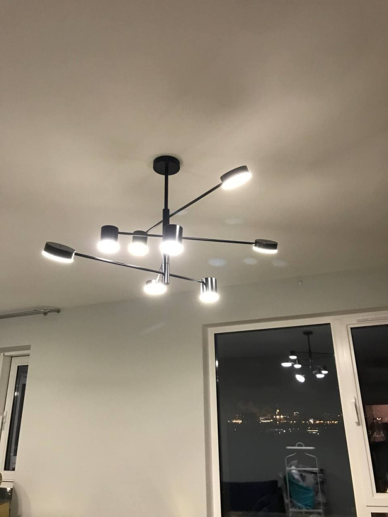 Подвесная светодиодная люстра Kink Light Мекли 07650-8,19 4000K ⚡ ...