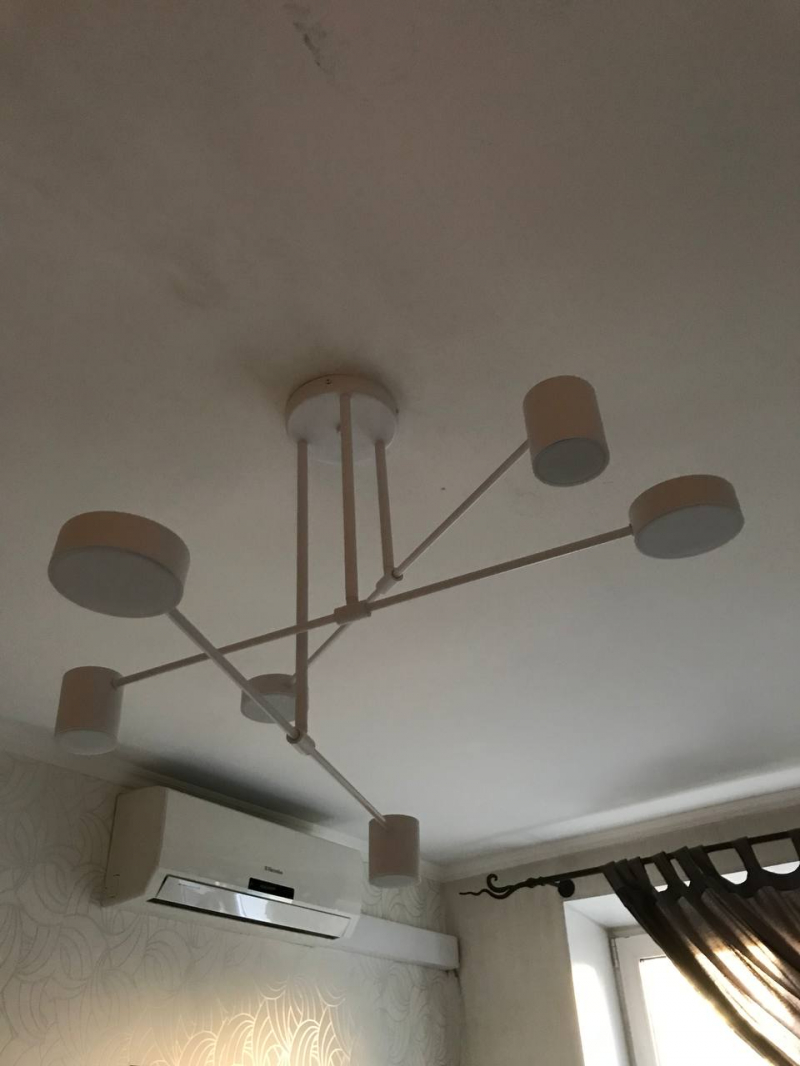 Потолочная светодиодная люстра Kink Light Мекли 07649-6A,01 ⚡ — купить ...